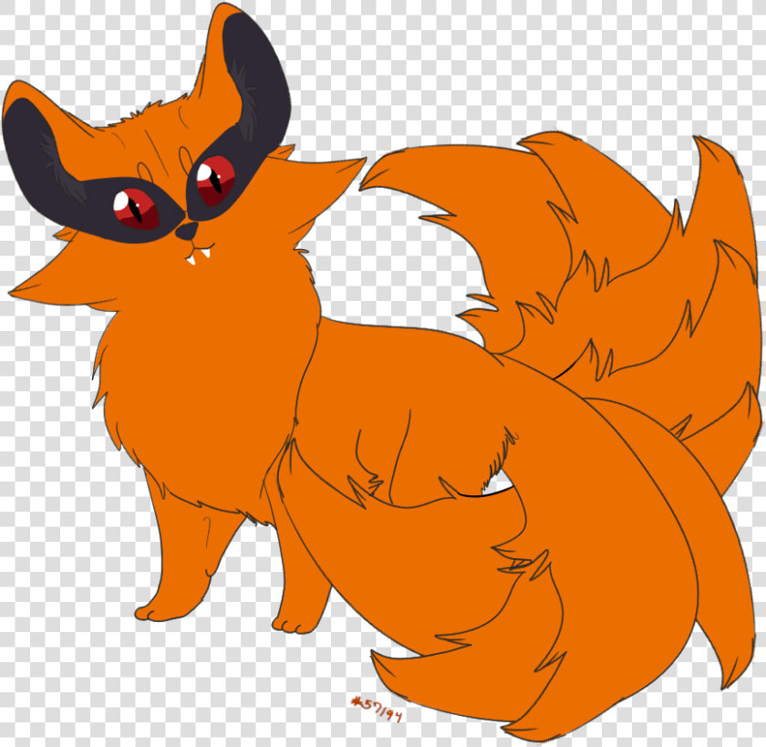 Nine tails Eye Color   Red Fox  HD Png DownloadTransparent PNG