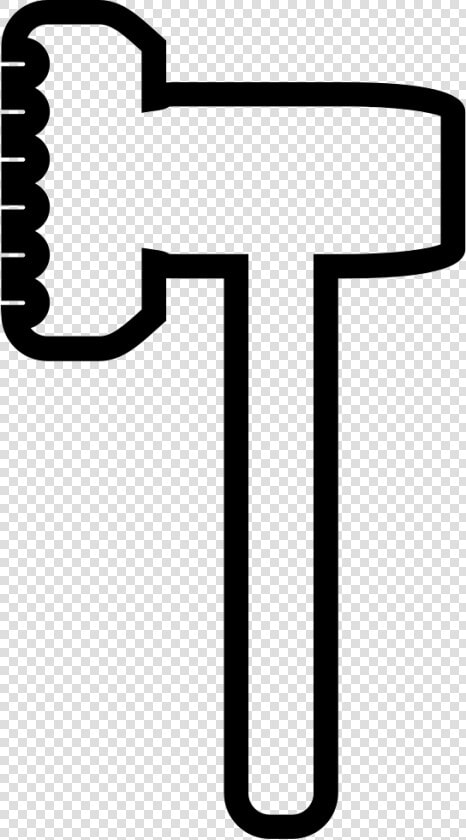 Meat Tenderizer Outline  HD Png DownloadTransparent PNG