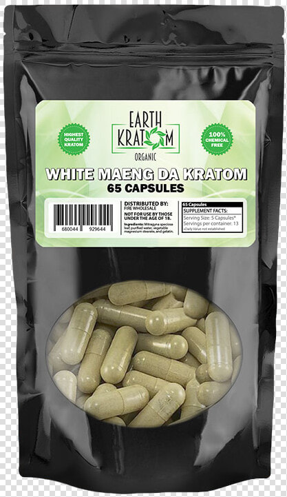 Earth Kratom Maeng Da Capsules  HD Png DownloadTransparent PNG