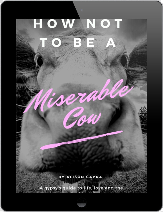 How Not To Be A Miserable Cow  HD Png DownloadTransparent PNG