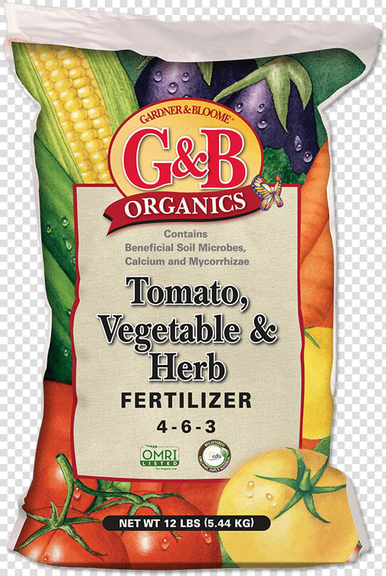 Tomato  Veggie And Herb Fertilizer   G amp b Planting Mix  HD Png DownloadTransparent PNG