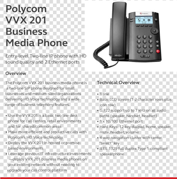 Polycom Vxx201   Png Download   Polycom Vvx 201  Transparent PngTransparent PNG