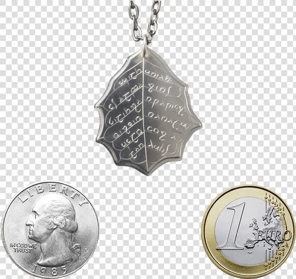 Elvish Leaf Of Winter Necklace   Euro  HD Png DownloadTransparent PNG