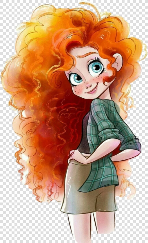  freetoedit  merida  brave  littlemerida  princes  disney   Drawings Of Casual Princesses  HD Png DownloadTransparent PNG