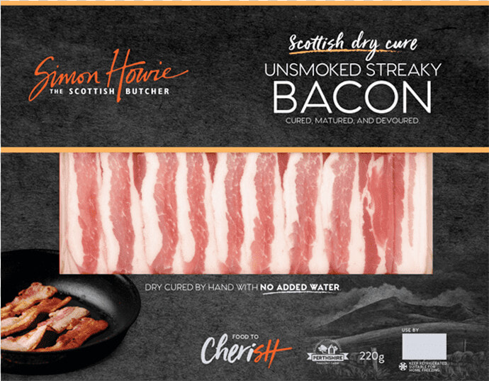 Simon Howie Dry Cured Smoked Back Bacon  HD Png DownloadTransparent PNG