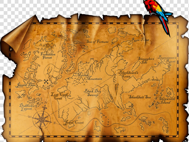 Treasure Png Transparent Images   Pirates Treasure Map Transparent  Png DownloadTransparent PNG