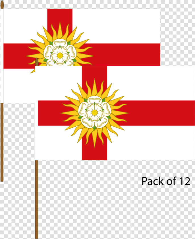 North Yorkshire Flag  HD Png DownloadTransparent PNG