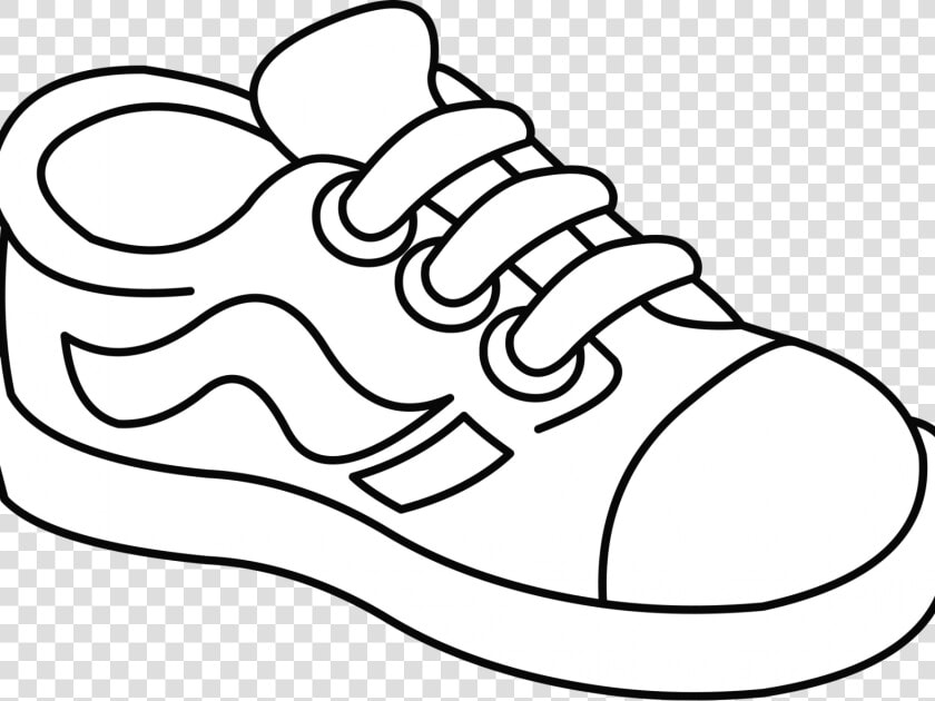 Kid Shoe Clipart   Png Download   Shoe Black And White Clipart  Transparent PngTransparent PNG