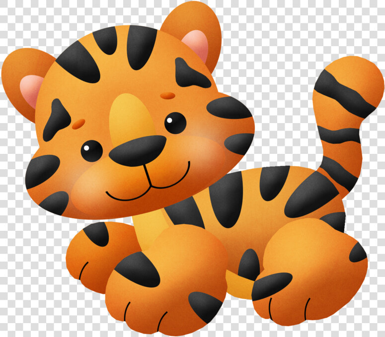 Transparent Baby Tiger Png   Baby Jungle Animals Cliparts  Png DownloadTransparent PNG