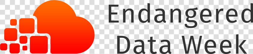 Endangered Data Week Logotype Horizontal   Circle  HD Png DownloadTransparent PNG