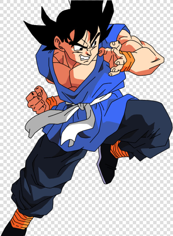 Transparent Super Saiyan Blue Goku Png   Son Goku Vs Uub  Png DownloadTransparent PNG