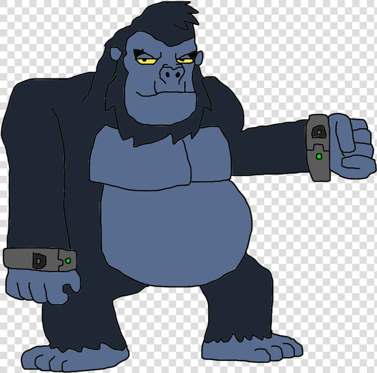 Gorilla Grodd In Jtfm By Joethegreatfox   Easy Gorilla Grodd Drawings  HD Png DownloadTransparent PNG