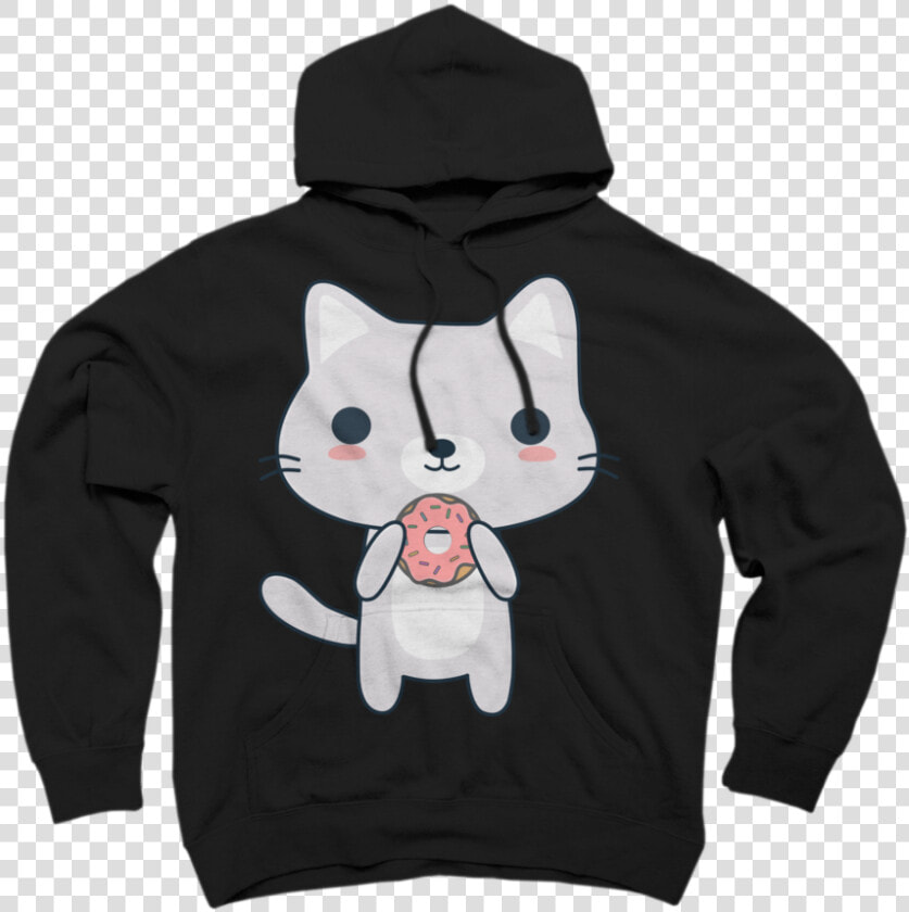 Kawaii Cat Eating A Donut T shirt Sweatshirt   Sad Boi Hours Shirt  HD Png DownloadTransparent PNG