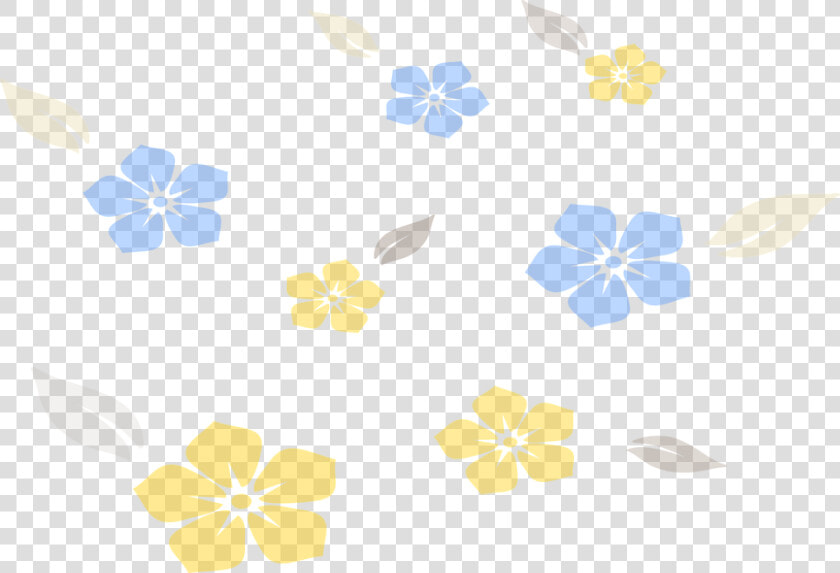 Flowers  Pattern  Plot  Yellow  Flower  Stamping  HD Png DownloadTransparent PNG