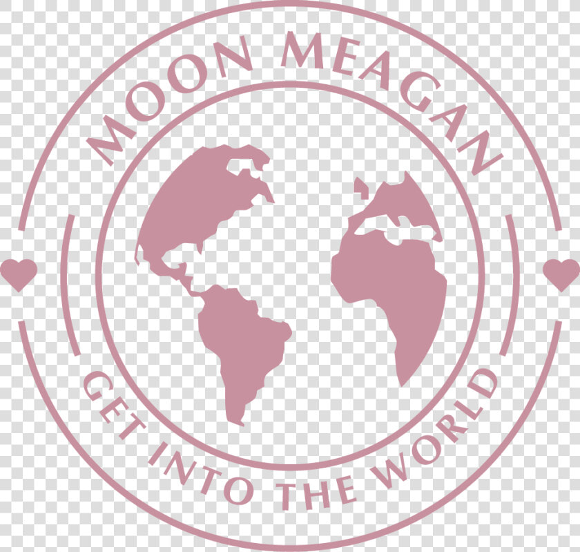 Moon Meagan Travels Submark Logo   Circle  HD Png DownloadTransparent PNG