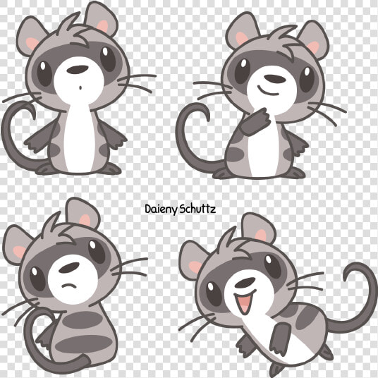 Koala Clipart Possum   Possum Chibi  HD Png DownloadTransparent PNG