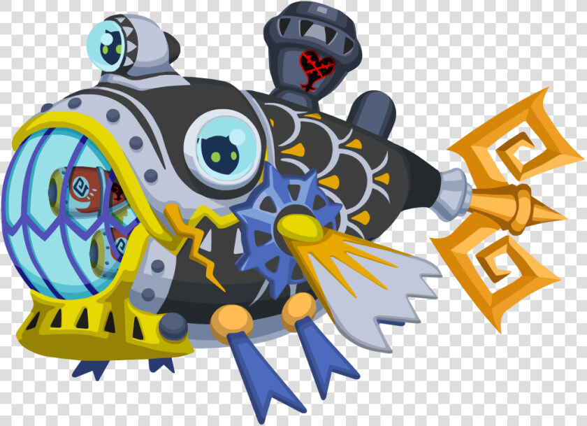 Submarine Carp Khx   Kingdom Hearts Iii Heartless  HD Png DownloadTransparent PNG