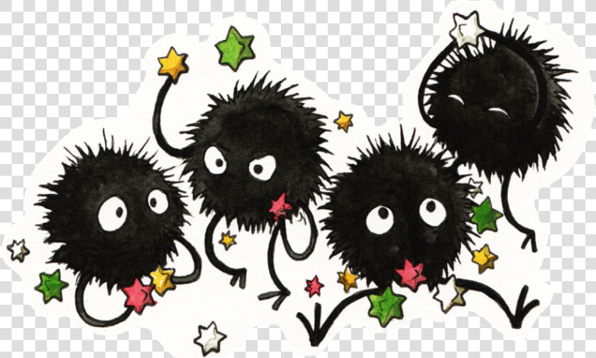 Transparent Spirited Away Png   Transparent Spirited Away Soot Sprites  Png DownloadTransparent PNG