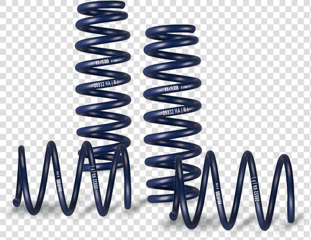 H amp r Lowering Springs   H  amp  R Springs Transparent  HD Png DownloadTransparent PNG