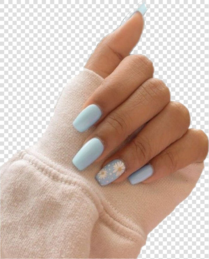 Acrylic Nails Png Hd Image   Simple Cute Acrylic Nails  Transparent PngTransparent PNG