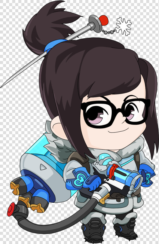 Mei From Overwatch Cute Spray Png   Overwatch Mei Cute Spray  Transparent PngTransparent PNG