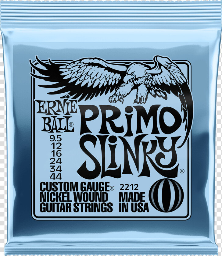 Primo Slinky Nickel Wound Electric Guitar Strings   Ernie Ball Primo Slinky  HD Png DownloadTransparent PNG