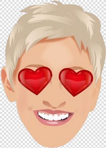  freetoedit   Easy Ellen Degeneres Drawing  HD Png DownloadTransparent PNG