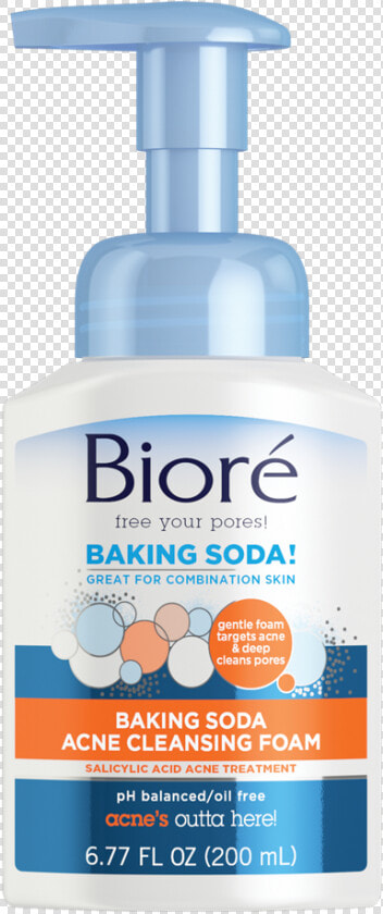 Biore Baking Soda Foam  HD Png DownloadTransparent PNG