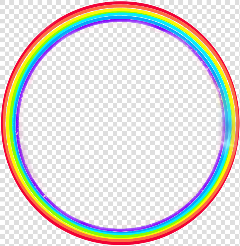  rainbow  rainbows  วงกลม  circle  cycle  cute  love   Circle  HD Png DownloadTransparent PNG