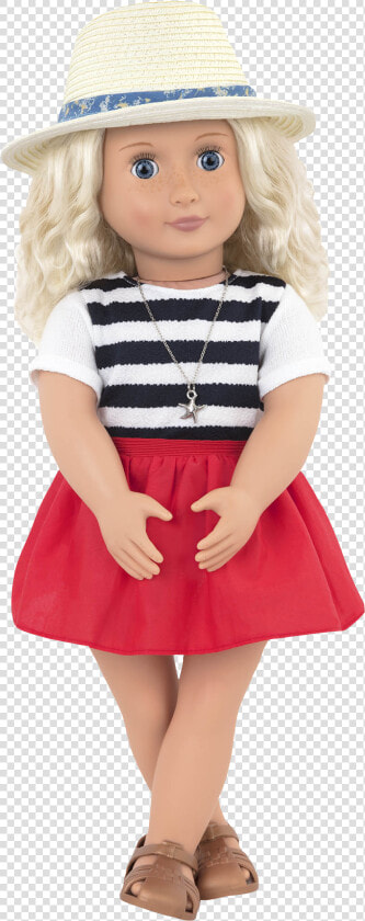 Clarissa 18 inch Doll With Summer Outfit   Our Generation Doll Clarissa  HD Png DownloadTransparent PNG