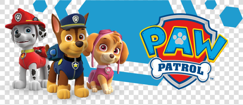 Happy Birthday Clipart Paw Patrol   Paw Patrol Chase Marshall Skye  HD Png DownloadTransparent PNG