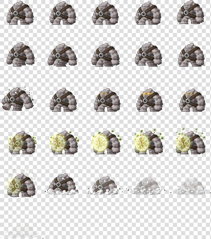 Bem Monster Golem   Igneous Rock  HD Png DownloadTransparent PNG