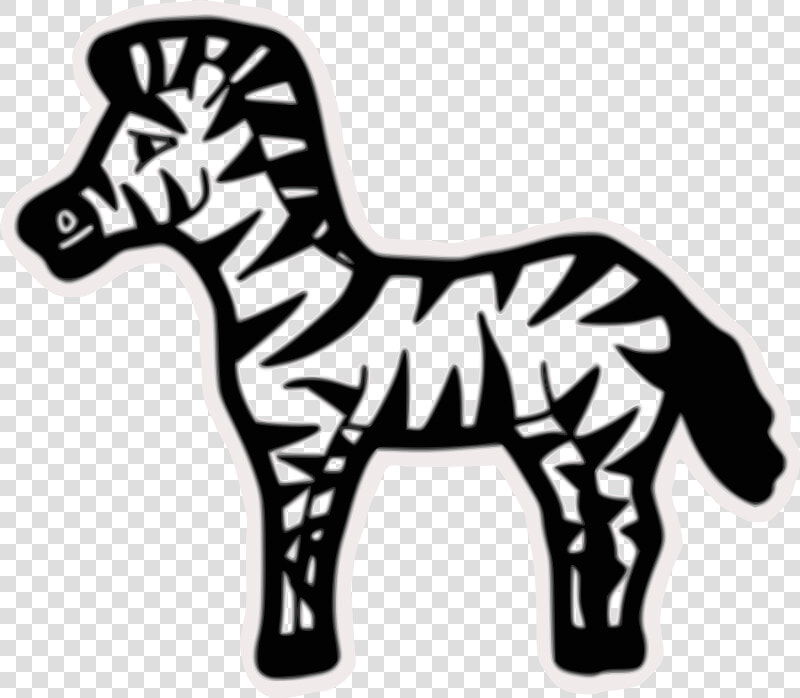 Zebra   Pobarvanka Zebra  HD Png DownloadTransparent PNG