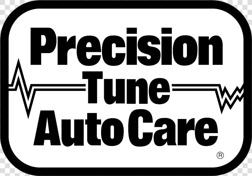 Precision Tune Auto Care Logo Black And White   Precision Tune Auto Care Logo Png  Transparent PngTransparent PNG