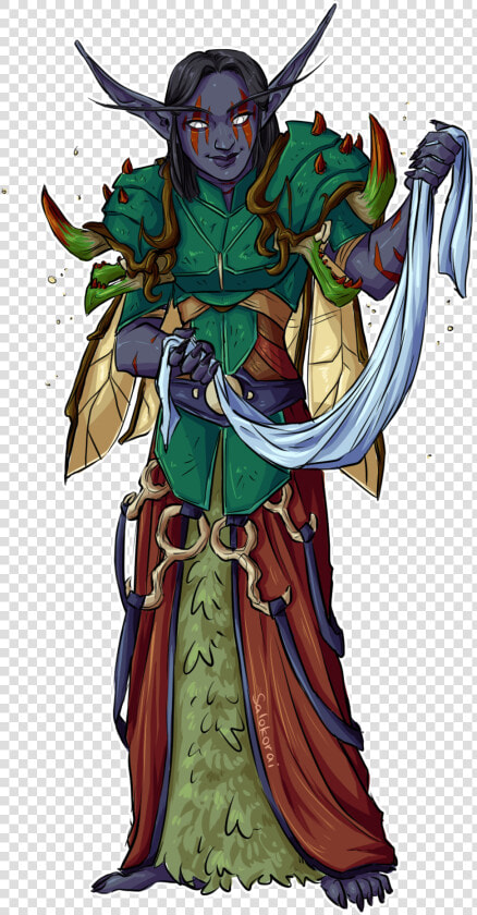  druid nelf Druid nightelf Druid  druid Tier 17  druid   Cartoon  HD Png DownloadTransparent PNG