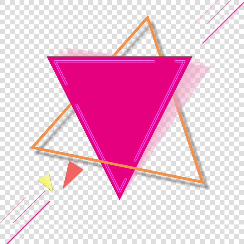  pink  gold  triangle  triangles  triangleart  geometric   Pink Geometric Shapes Png  Transparent PngTransparent PNG