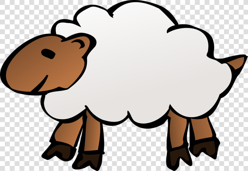 Free Vintage Baby Lamb Clipart Free Pretty Things For   Small Sheep Cartoon  HD Png DownloadTransparent PNG