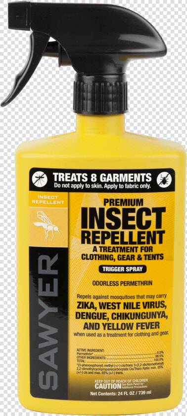 Permethrin Insect Repellent For Clothing Gear And Tents   Sawyer Insect Repellent  HD Png DownloadTransparent PNG