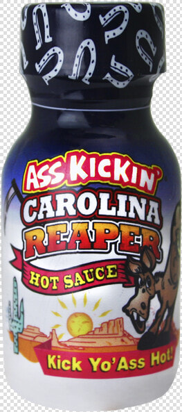 Ass Kickin Carolina Reaper Hot Sauce  HD Png DownloadTransparent PNG