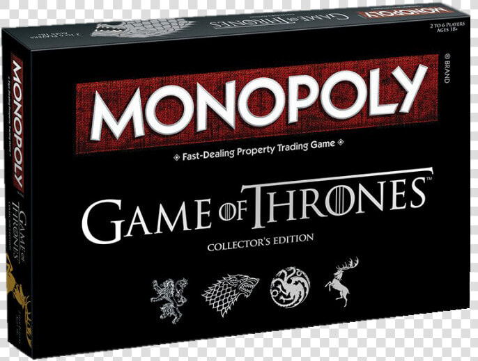 Monopoly Collectors Edition Game Of Thrones  HD Png DownloadTransparent PNG