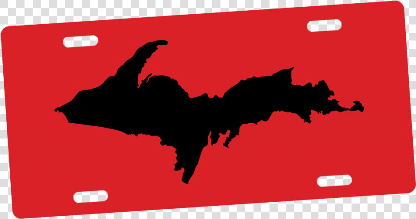 License Plate   U   P   Silhouette   Map Of Michigan The State  HD Png DownloadTransparent PNG