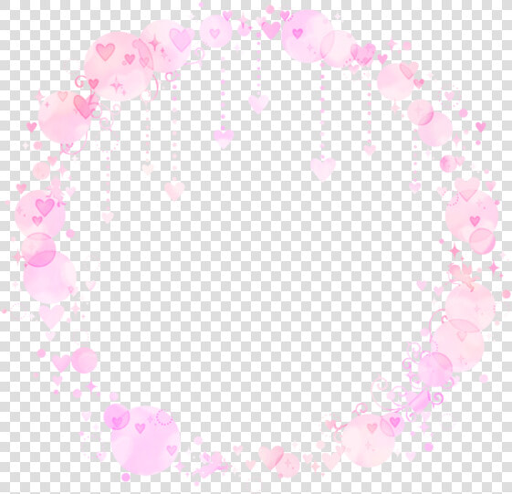   circle  hearts  icon  overlay  frame  tumblr  pink   Overlay Circle Frame Pink  HD Png DownloadTransparent PNG