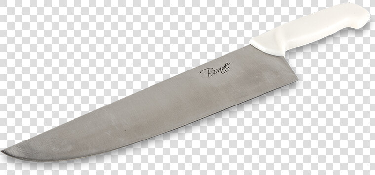 Cuchillo Carnicero   Cuchillo 10 Blanco Bonne  HD Png DownloadTransparent PNG