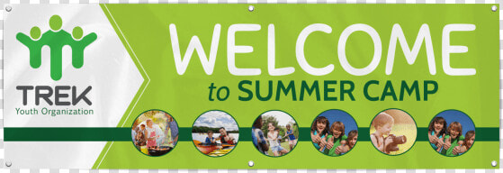 Summer Camp Welcome Banner Template Preview   Graphic Design  HD Png DownloadTransparent PNG