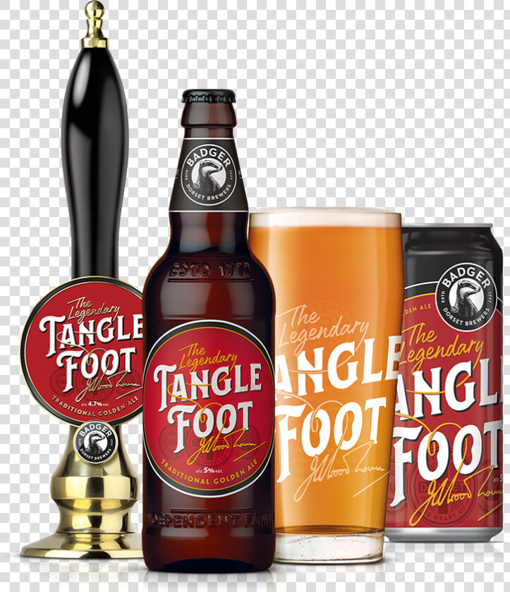 The Legendary Tangle Foot   Badger Beers  HD Png DownloadTransparent PNG