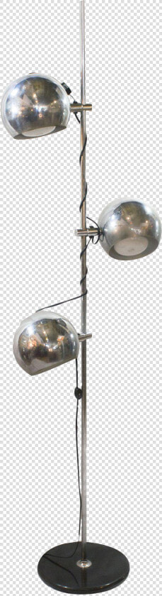 Mid Century Modern Chrome Eyeball Floor Lamp Modernism   Mid Century Modern Chrome Ball Floor Lamp  HD Png DownloadTransparent PNG