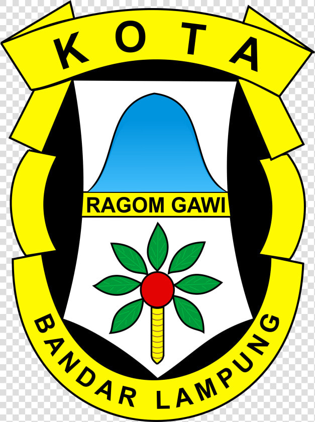 Lambang Kota Bandar Lampung Lama  HD Png DownloadTransparent PNG