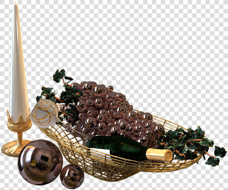 Still Life Candle Holders Candlestick Grapes Glass   Boat  HD Png DownloadTransparent PNG