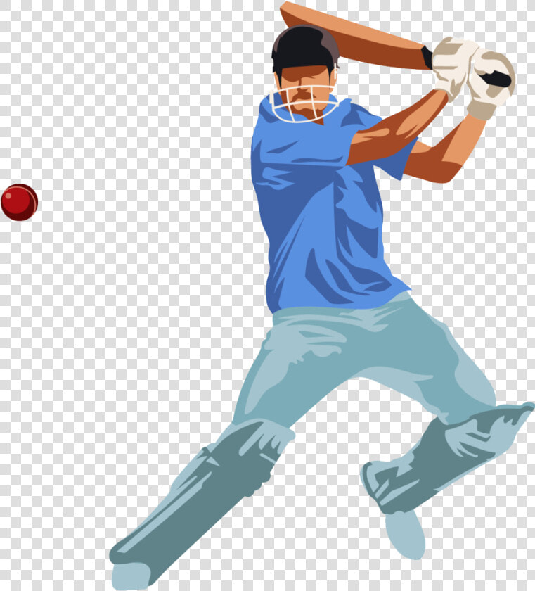 Cricket Players Vector Png   Png Download   Vector Cricket Player Png  Transparent PngTransparent PNG