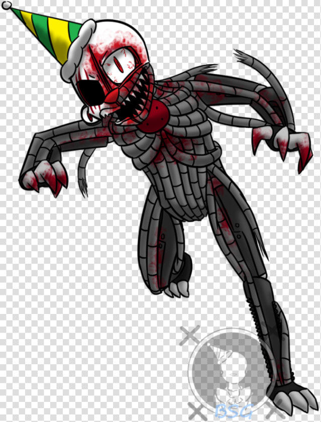 Blustreakgirl Ennard Broken   Png Download   Cartoon  Transparent PngTransparent PNG